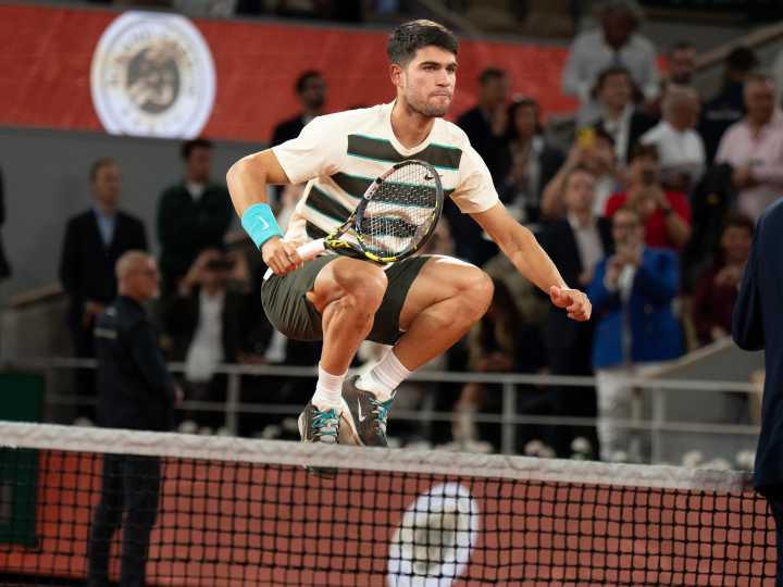 Alcaraz on course for French Open defence as Musetti retires injured