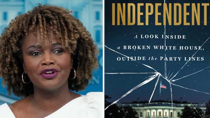 Ex-White House press secretary Karine Jean-Pierre left Democratic Party, publisher of her book says