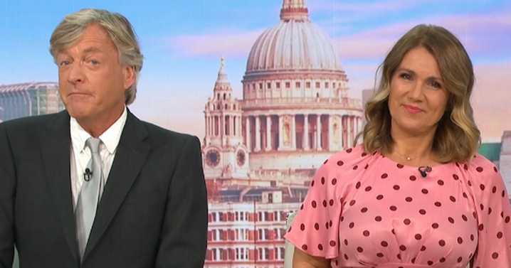 Good Morning Britain's Richard Madeley supported by co-star as he shares 'painful' injury minutes into show