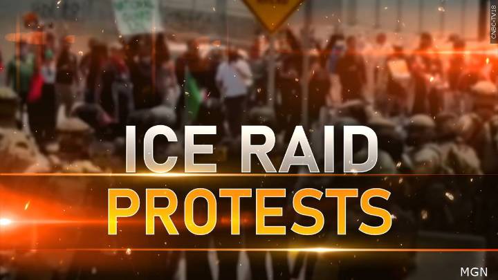 Local reaction to the anti-ICE protests in L.A.