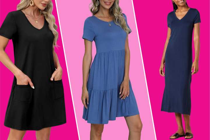 The 9 Best T-Shirt Dresses on Amazon Are Under $30