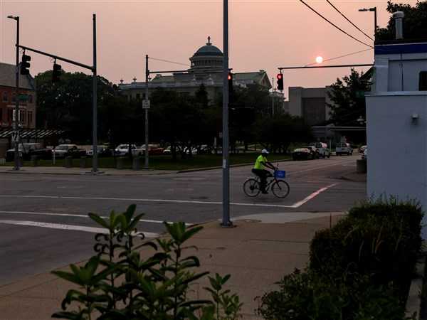 Canadian wildfire-driven haze in Toledo should lessen this weekend