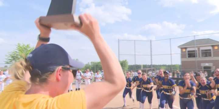 Grand Ledge, Laingsburg, and Grass Lake softball capture regional titles