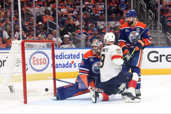 Sam Bennett, goalie interference and a challenge that almost cost Oilers Game 1