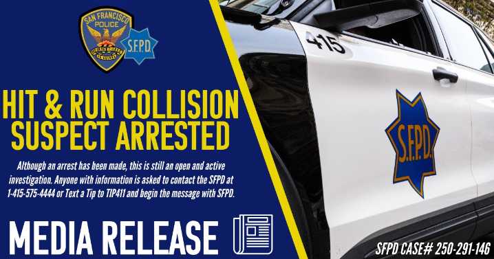 Hit-And-Run Suspect Jonathan Tyler Lam Arrested By SFPD