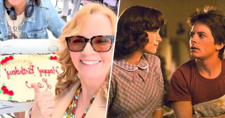 Lea Thompson Has 'Back to the Future' Birthday