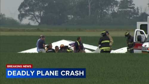 Hinckley plane crash: Pilot killed, 3-year-old passenger injured in plane crash at Hinckley Airfield, DeKalb County sheriff says