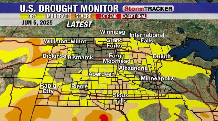 Tracking a warm up into the middle of June