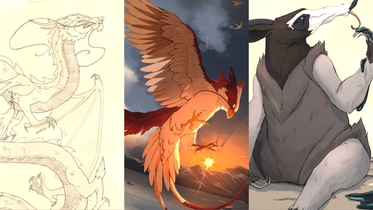 Meet the Incredible Creatures of AVATAR: THE LAST AIRBENDER with our Exclusive Look at BEASTS OF THE FOUR NATIONS Book