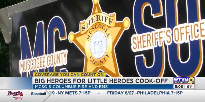 MCSO, Columbus Fire and EMS hosts Big Heroes for Little Heroes Cook