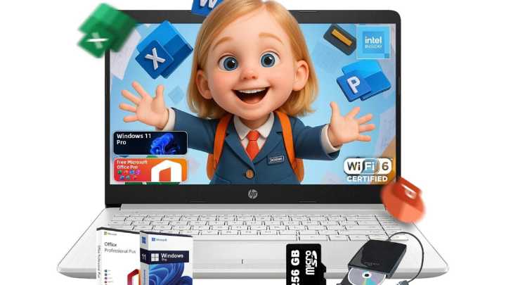 HP 14" Laptop With Office For Life Is Cheaper Than AirPods, Amazon Is Clearing Stock at 74% Off