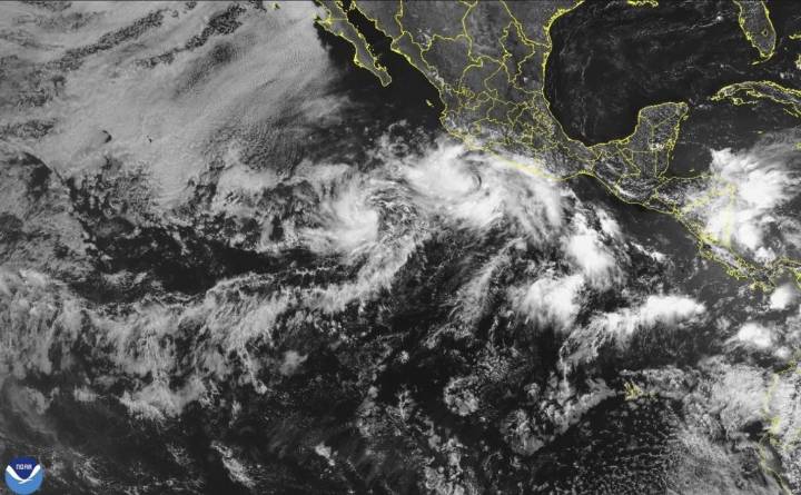 Tropical Storm Barbara forecast to become a hurricane Monday as Storm Cosme forms in the Pacific