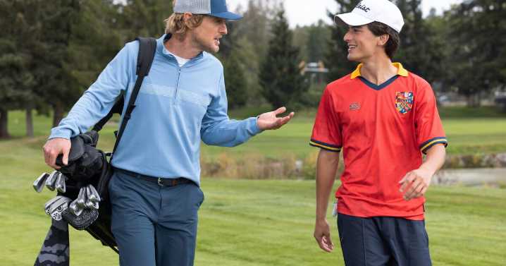 'Stick' review: Owen Wilson charms in this golf comedy about grief and growing up