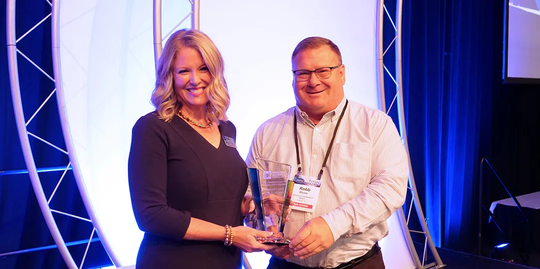 Community First Bank honored for community service