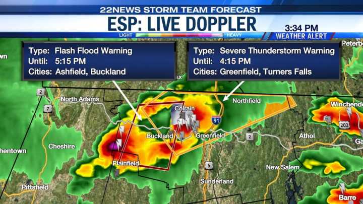 WEATHER ALERT: Torrential rainfall and flash flooding possible Friday