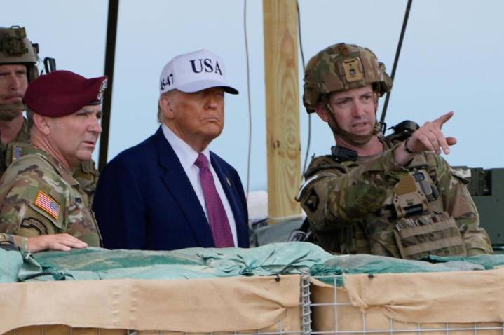 Trump says he will ‘liberate’ Los Angeles in Army speech