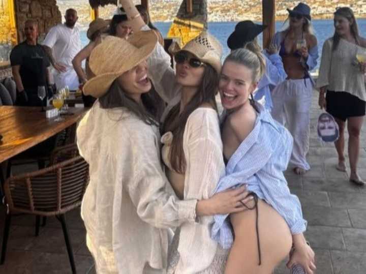 Edmonton Oilers WAGs party in Greece as team fights for Cup