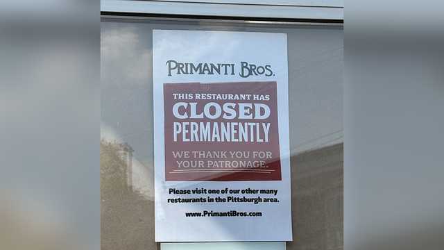 Primanti Bros. permanently closed on Penn Avenue in Pittsburgh