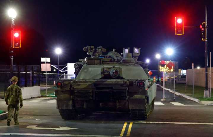 Trump Threatens Protesters of His Military “Birthday” Parade With “Big Force”