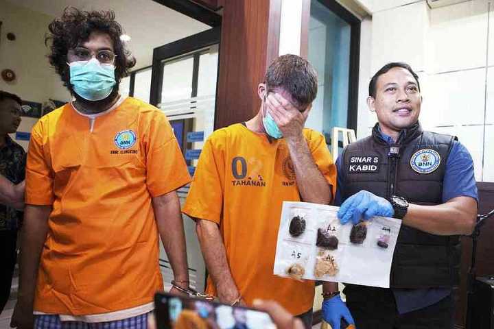 Suspects in Bali face drug charges