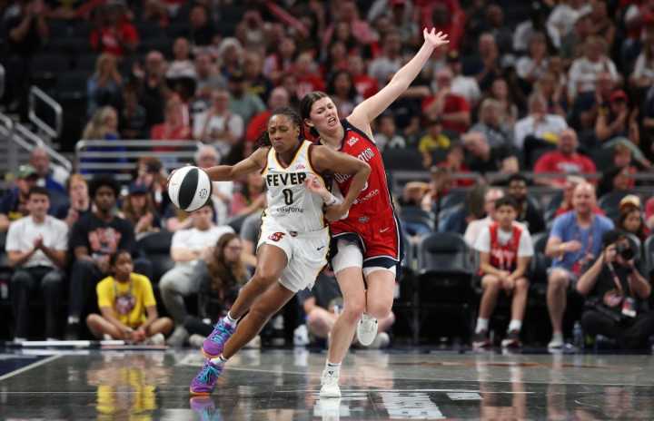 Kelsey Mitchell scores 23 and the Fever -- without Caitlin Clark -