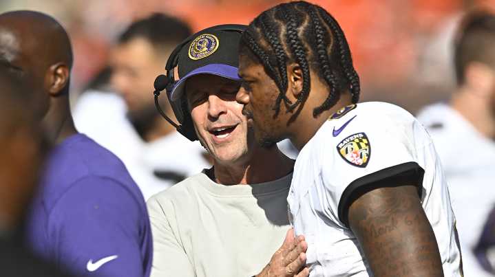 Ravens’ John Harbaugh addresses Lamar Jackson’s OTA decision