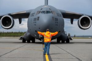 Air Force Conducting Training Operations Out Of Kenai Municipal Airport