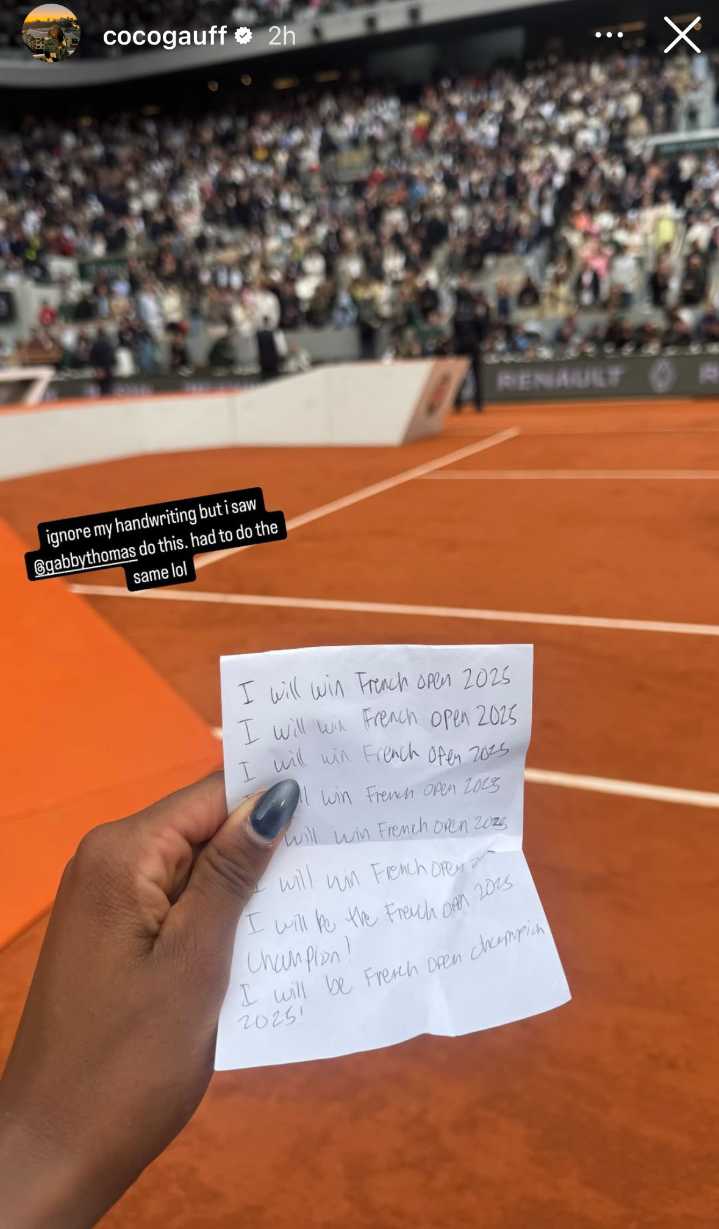 Coco Gauff Wins French Open: ‘If You Can Dream It, You Can Do It’