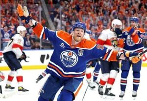 Panthers beat Oilers in double-overtime to level NHL Stanley Cup Final