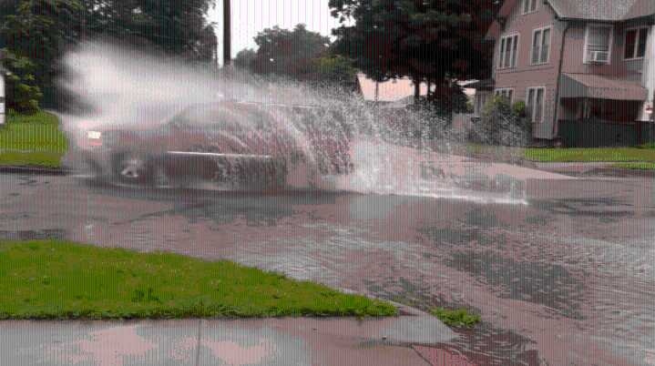 Heavy downpour causes flooding in Lawrence County