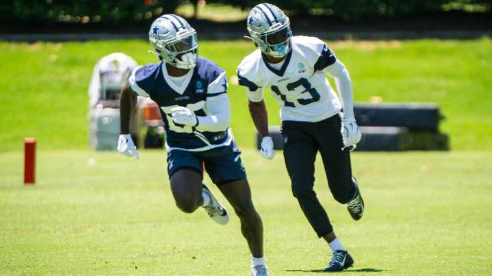 Cowboys get first look at Pickens, rookies at spring OTAs