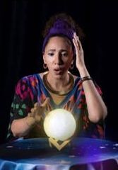 To portray Oda Mae Brown, actor Jasmine Vizena has to pretend she can't see castmates onstage