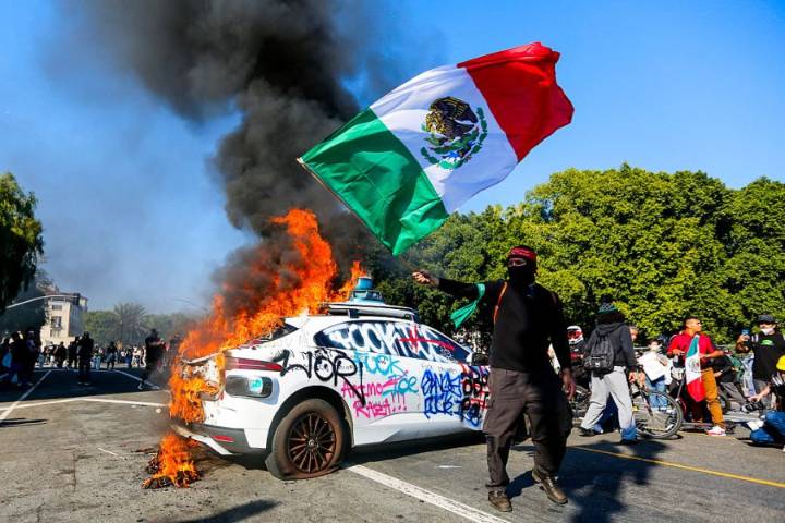 The LA immigration riots are US politics at its worst