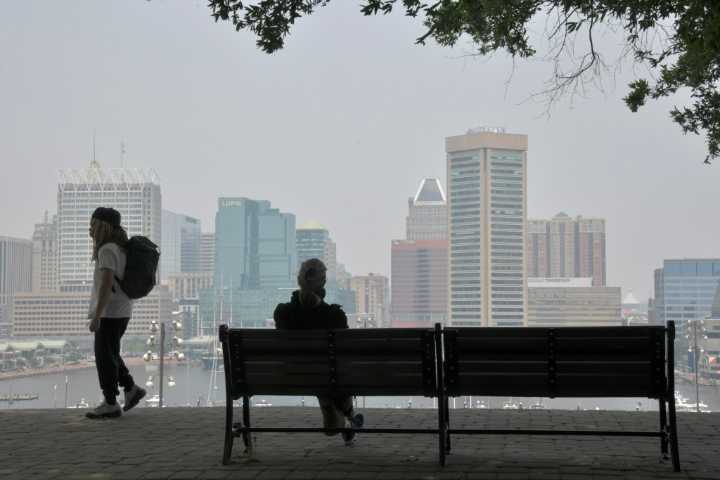 Haze in Baltimore: Here’s what to know about Canadian wildfire effects