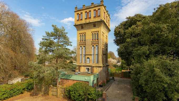 This 19th-Century UK Water Tower Is Now a Striking $3.7M Seaside Home
