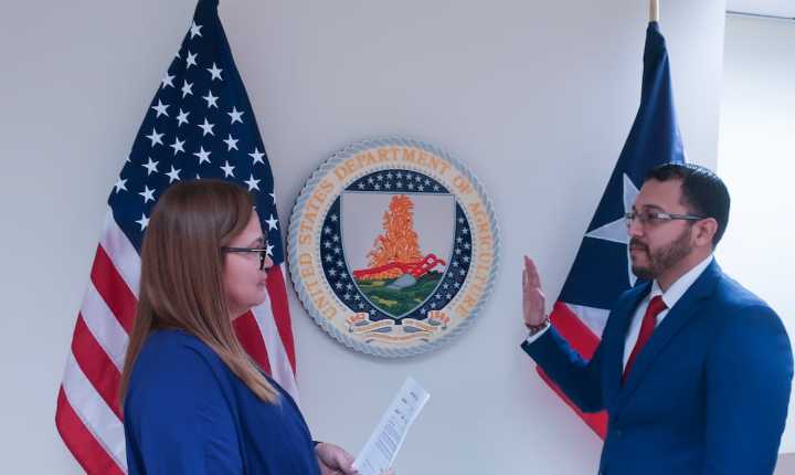 Jura el nuevo director de Desarrollo Rural en Puerto Rico, comprometido con la agenda Trump