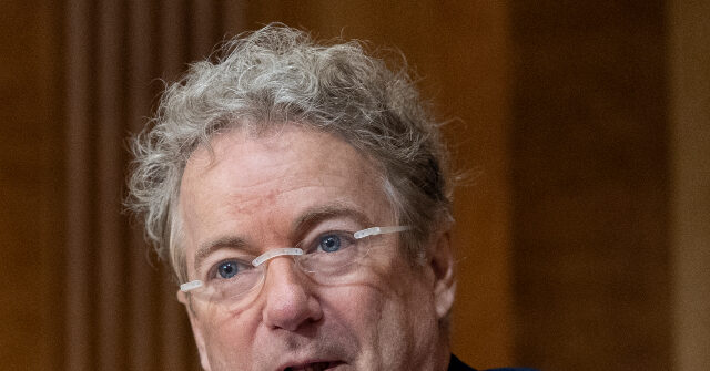 Exclusive--Sen. Rand Paul: Big, Beautiful Bill 'Has a Lot to Offer' but 'Needs a Little Bit of Makeup'