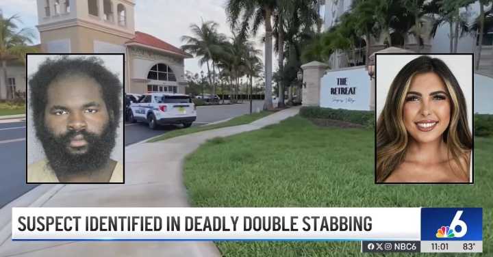 Man fatally stabbed woman, friend in a parking garage after trapping her in a car: Police