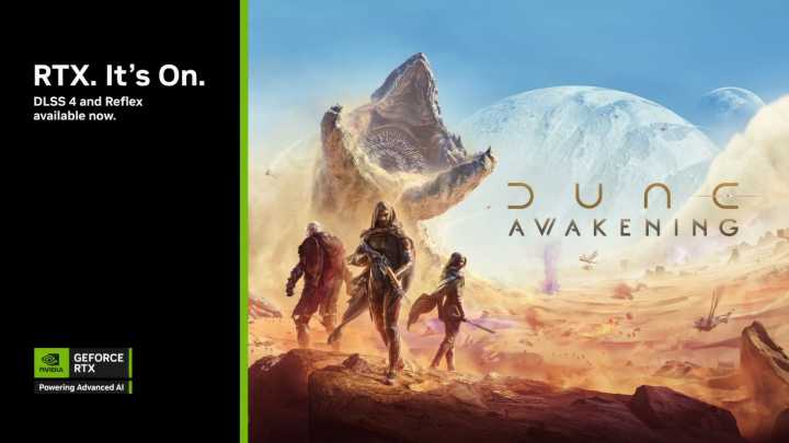 NVIDIA DLSS 4 Boosts Performance by an Average of 4.9X in Dune Awakening