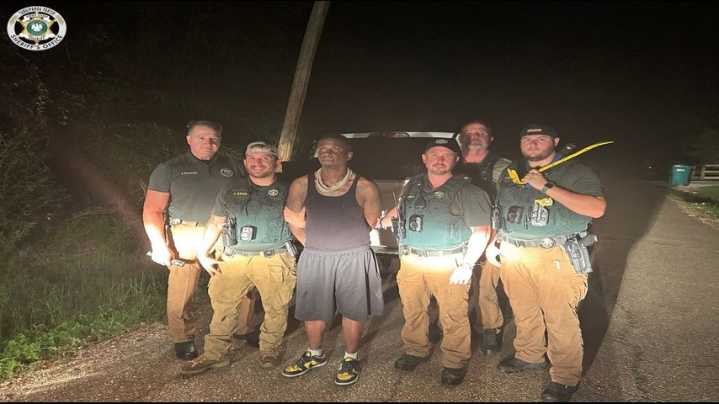 Tangipahoa inmate back in custody after walking off job site Thursday afternoon