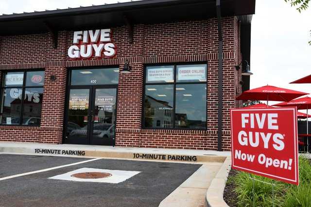 Five Guys bringing two new locations to Forsyth County
