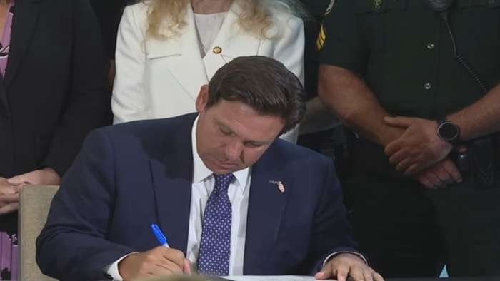 LIVE: Gov. DeSantis to sign veteran and spouse nursing home beds bill at Port Charlotte news conference