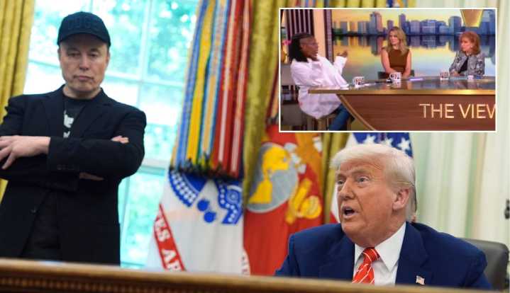 Ladies of The View Claim Trump is ‘Afraid’ of Elon Musk