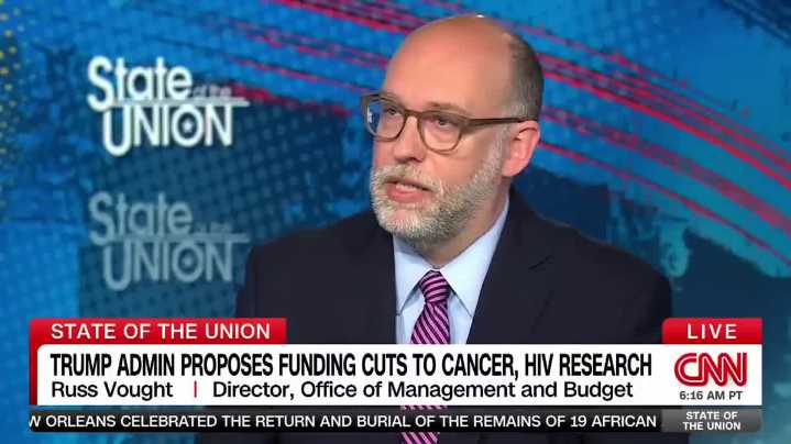 After Cutting Cancer Research, Budget Director Blames NIH