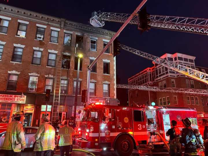 Roxbury man helps legally blind neighbor escape from burning building, officials say