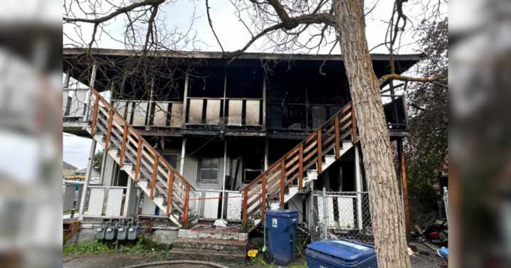 Stovetop left on started Hillyard apartment fire injuring one person