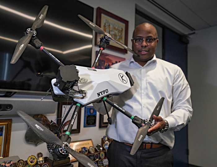 NYPD drones will soon flash red-and-blue lights and log flights online while patrolling the skies