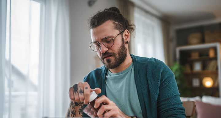Aging Punk Never Thought Taking a Handful of Pills Would Be the Most Boring Part of His Day
