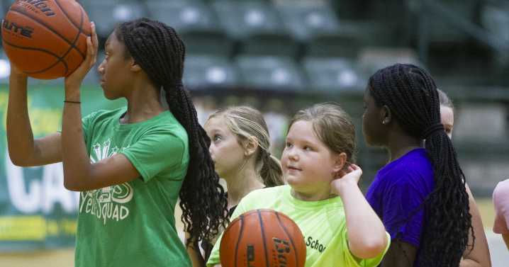 Tatum Lady Eagles host girls summer basketball camp