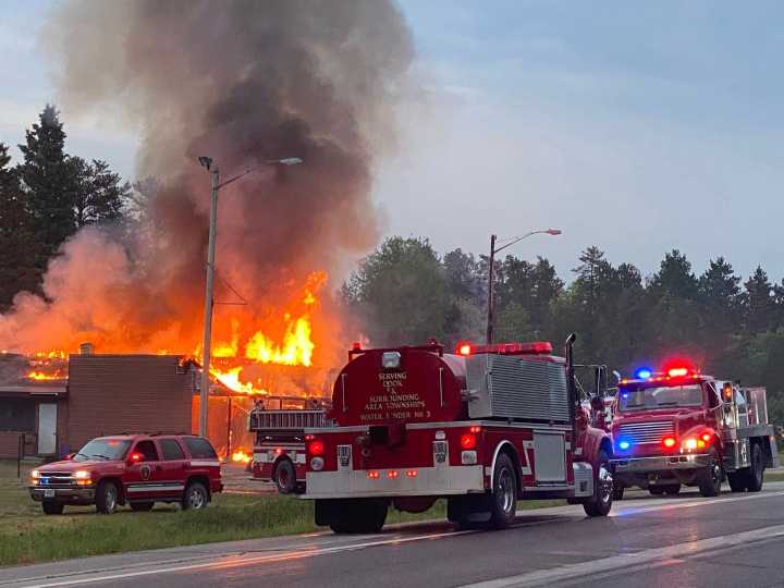 Former Elroy Supper Club Destroyed in Early Morning Fire